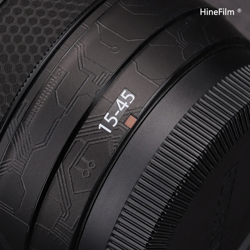 Наклейка на рассеиватель Fuji XC15-45 Lens Decal Skin 1545 Wrap Cover для Fujifilm XC15-45mm F3.5-5.6 OIS PZ