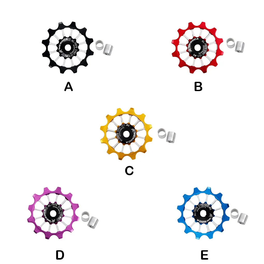 

Задний переключатель из алюминиевого сплава, высокопрочный Модернизированный фитинг, деталь для велоспорта, разноцветный роликовый шкив, ...