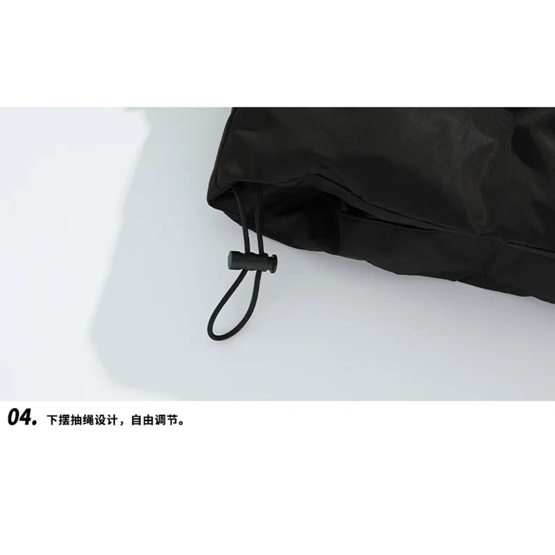 Streetwear Men Fashion Comfortable Cotton Clothes Versatile Outerwear Winter Female New Black Stand Collar Keep Warm Down Jacket