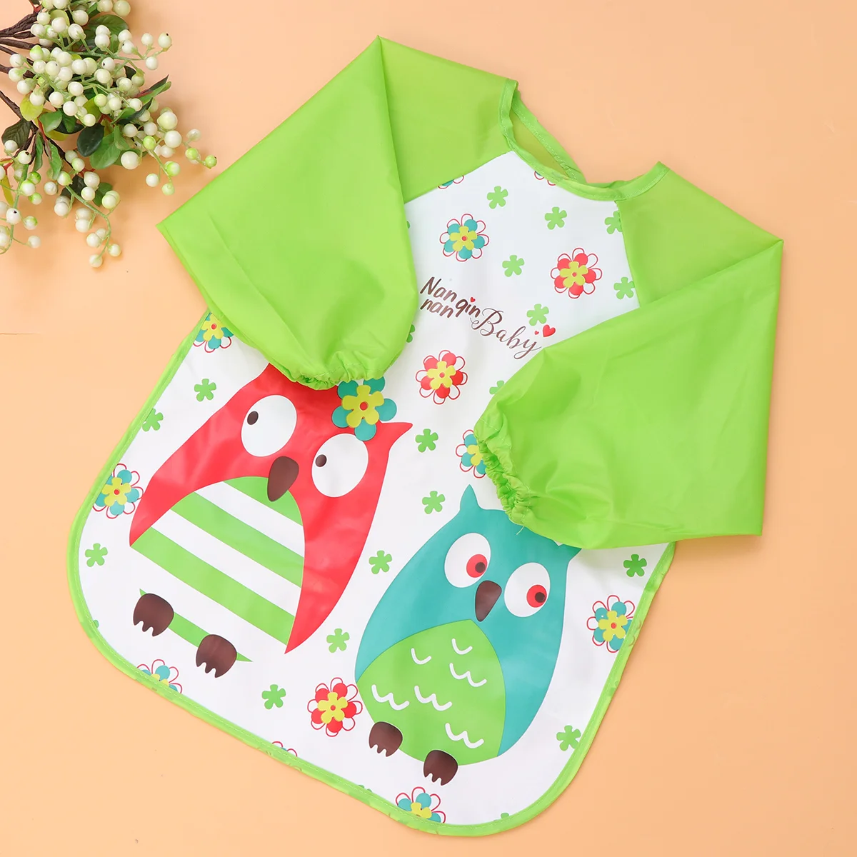 

Apron Painting Kids Smock Children Aprons S Sleeved Smocks Toddler Sleeves Baking Eating Artist Toddlers Sleeve Childs Play