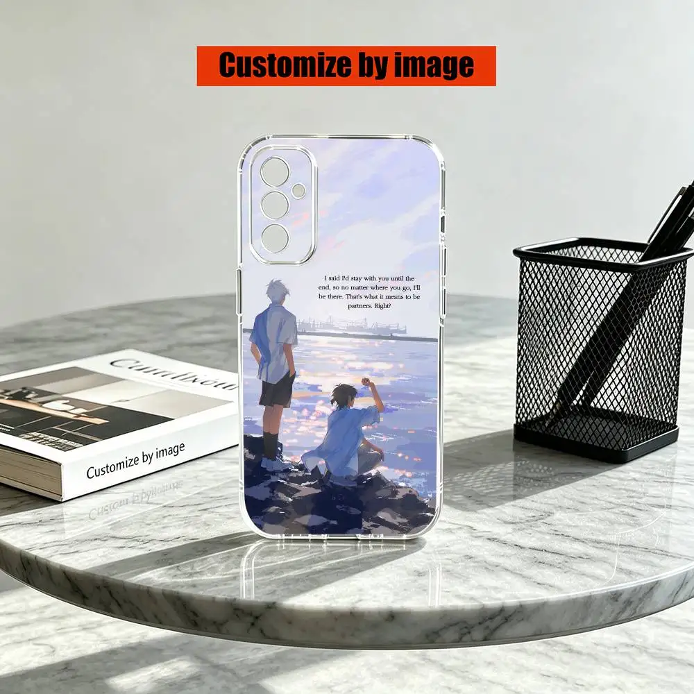 Чехол для телефона Link C-Click Shi Guang Dai Li Ren Anime для Samsung A10,12,20,21S,30,31,40,50,51,52,70,71, прозрачный чехол (art.: 3920db1aba1e5) - 3920db1aba1e5