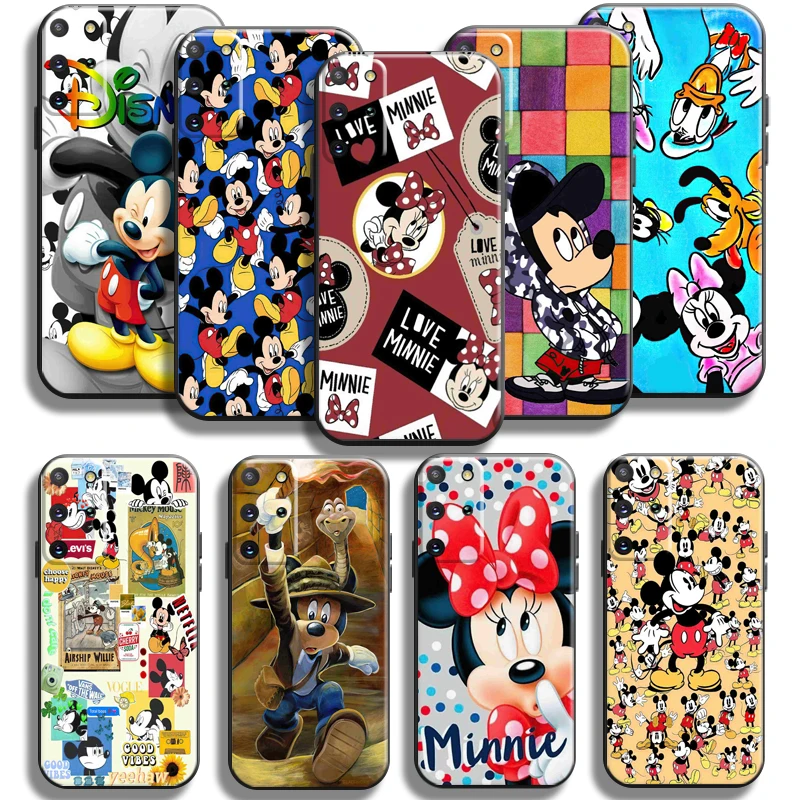 

Disney Mickey Minnie Mouse Phone Case For Samsung Galaxy S20 S21 S22 FE Ultra 5G S22 S21 S20 S10 10E S9 Plus Funda Soft