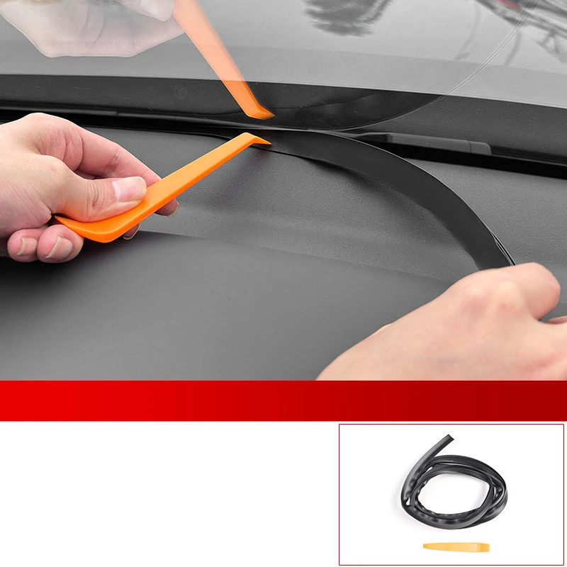 

Для Trumpchi GAC S7 2025 2026, автомобильный Стайлинг, звукоизоляционная лента, резиновая уплотнительная лента центрального управления, аксессуары для салона автомобиля