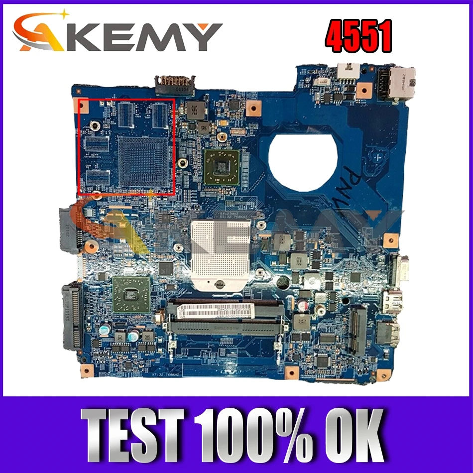 

AKEMY MBN9F01001 MB.N9F01.001 Main board For acer Asipre 4551 D640 48.4HD01.031 laptop motherboard