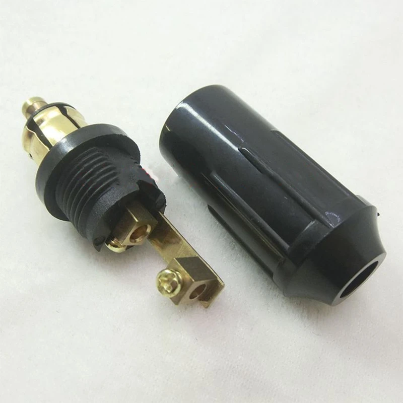 

Универсальный адаптер прикуривателя, 12 В, розетка питания для мотоцикла, лодки, аксессуары питания D7YA