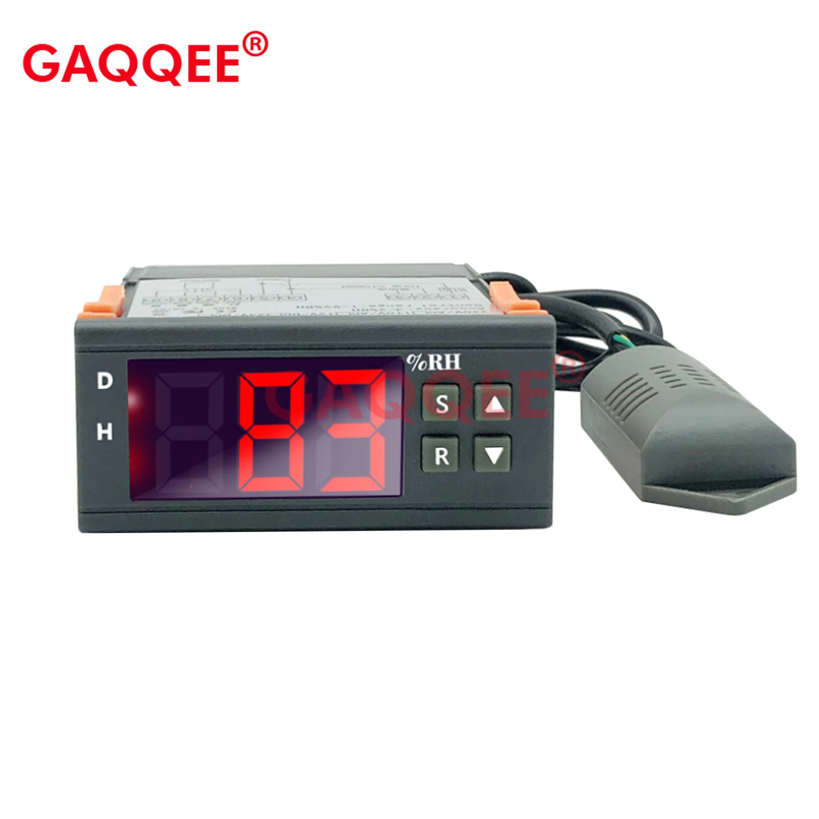 

ZFX-13001 Humidity Controller Intelligent Hygrometer Controller 12V/24V/110V/220V Humidistat 1% ~ 99% RH Two Modes Adjustable