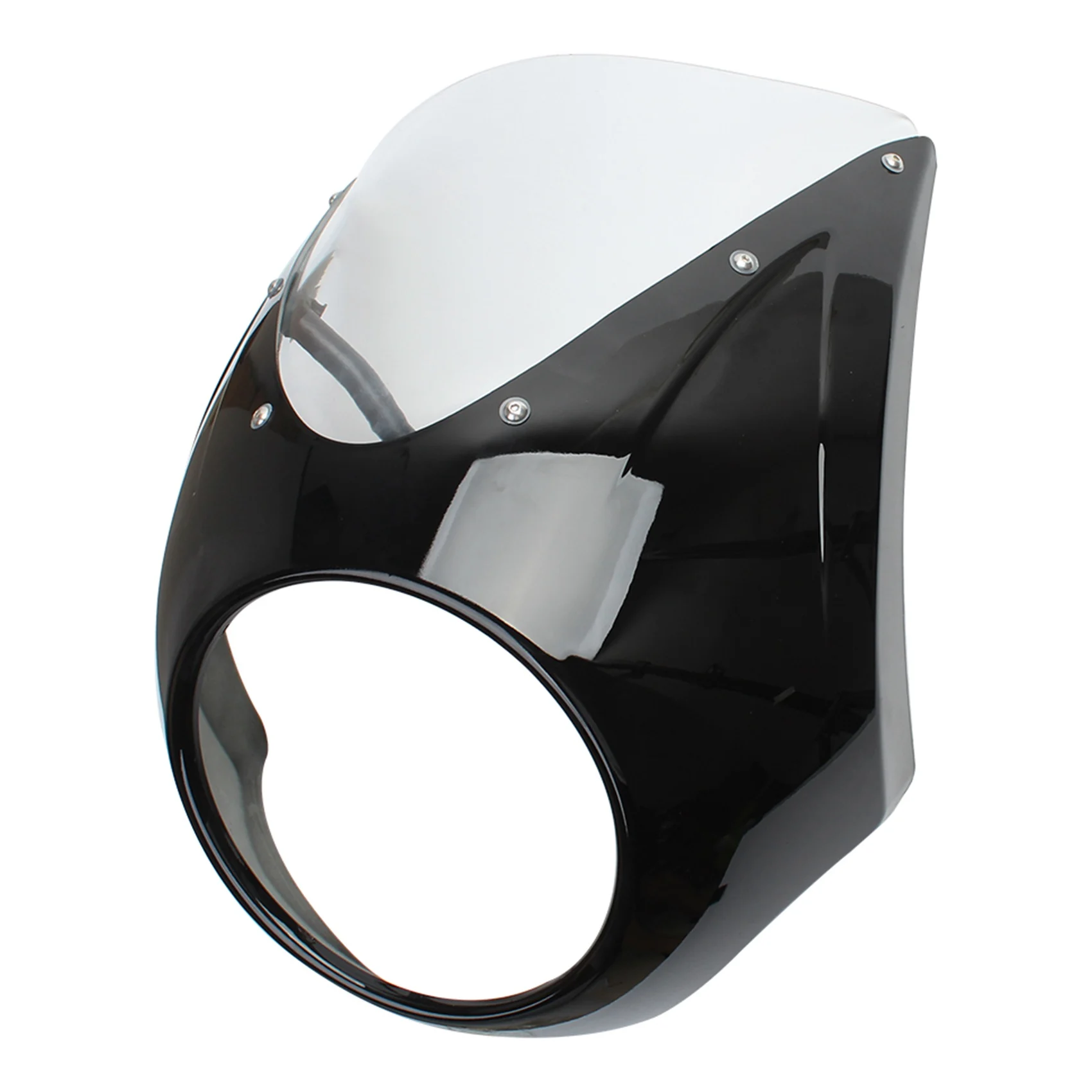 

Transparent Black Motorcycle Light Windshield Front Cowl Headlight Fairing Cover for R18