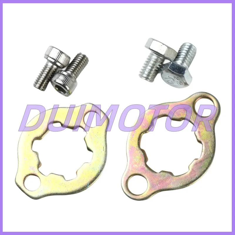 Большая/маленькая Звездочка блокировочная пластина/винт с этикеткой для Yamaha Ybr125