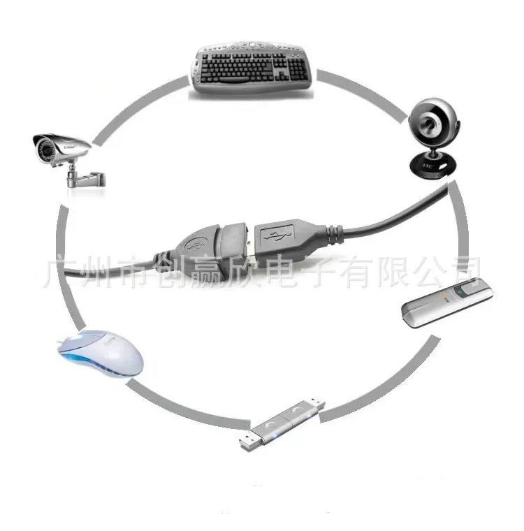 18 см 1 4 м USB-удлинительный кабель черный USB-удлинитель для мыши автомобильная