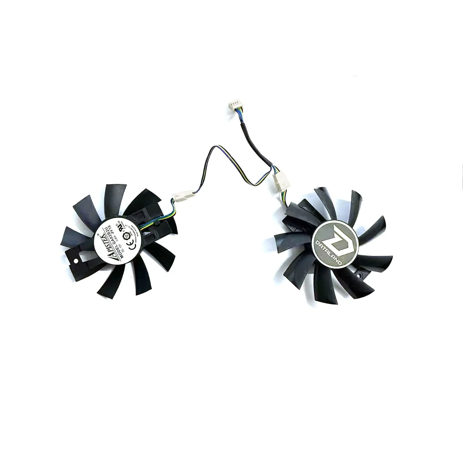 Фото Для Powercolor Radeon Rode Dragon Rx 570 Dubbele Grafische Tricks Koelventilator 87 мм 4PIN GA92B2U GA92S2U RX570 Вентилятор графического процессора №4