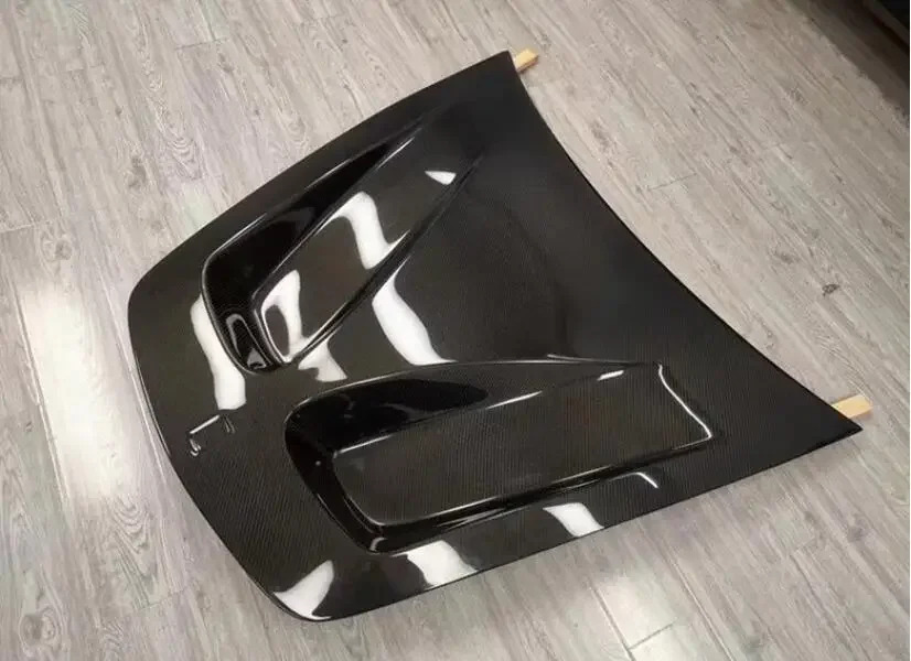 Передний бампер из углеродного волокна капот двигателя вентиляционная крышка