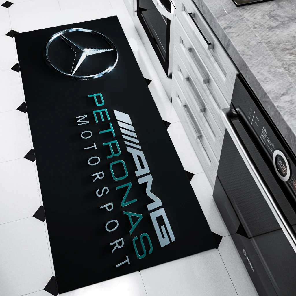 

Bathroom Mat-Benz-z Long Corridor Carpet Non-slip Kitchen Mat Entrance Door Mats Welcome Room Floor Prayer Rug floor mat rugs