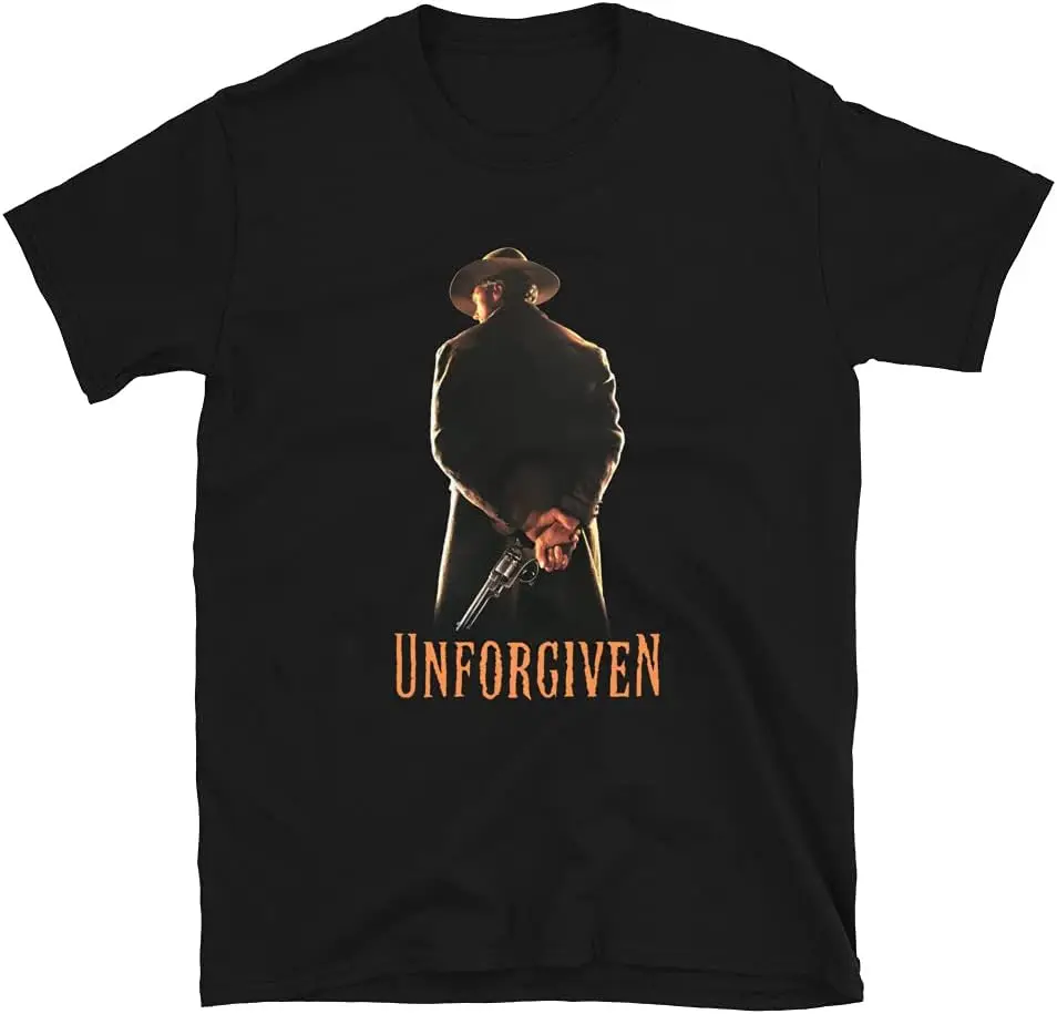 Mod.1 Unforgiven Western Film Movie Clint Eastwood William Munny Outlaw Killer Gene Hackman Pure Cotton Simple Fashion