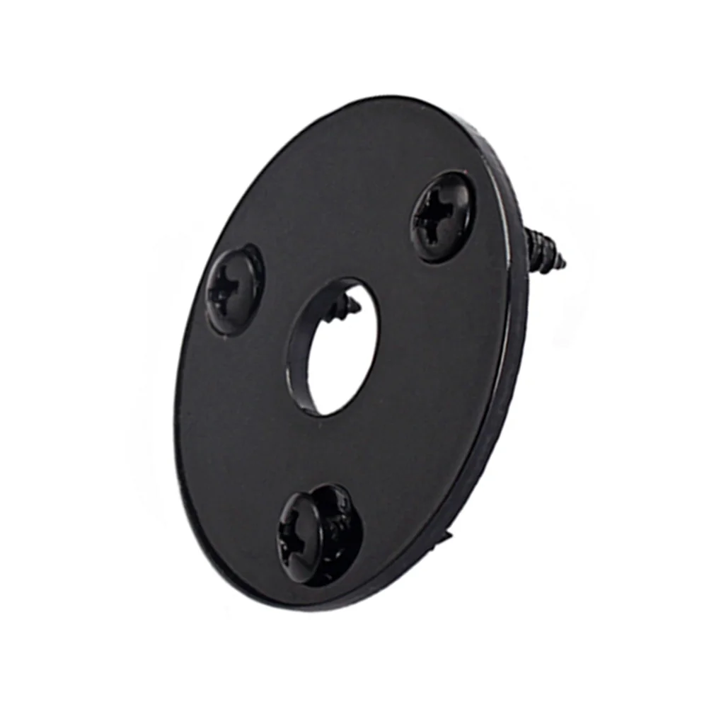 Круглая пластина для гитарного разъема с отступом 1/4 дюйма выходной входной