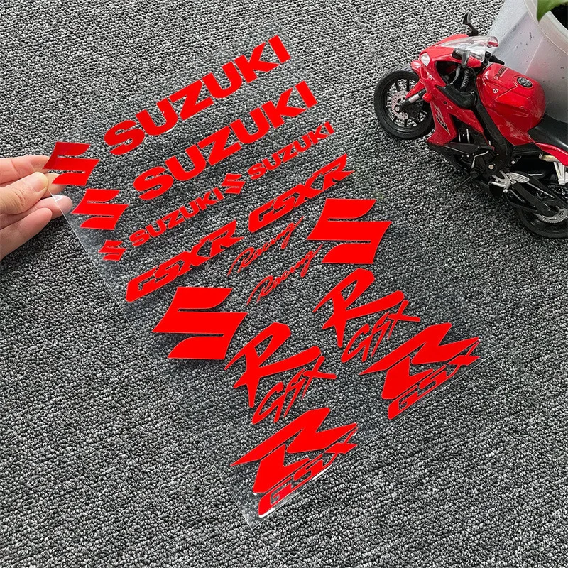 

Для Suzuki Logo GSX-8T GN125 ‌ GS125 ‌ UY125 ‌ Мотоциклетный шлем, наклейка, эмблема, виниловая светоотражающая наклейка со стороны автомобиля, украшение