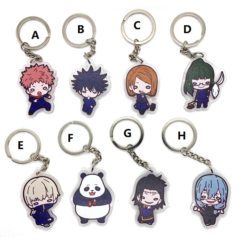 

Аниме брелок juютсу Kaisen Zenin Maki Itadori Yuuji Megumi фигурка ремешка 6 см