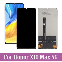 original for huawei honor x10 max lcd display touch screen digitizer assembly 7 09 display for honor x10max 5g kkg an00