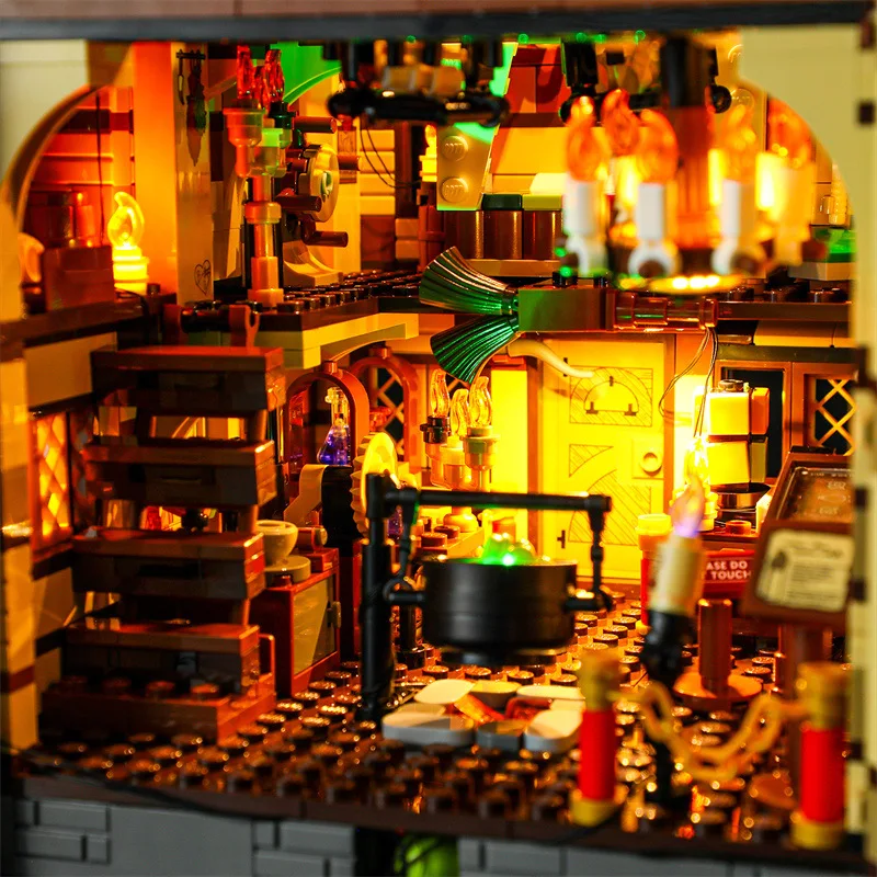 Комплект светодиодных фонарей сделай сам для LEGO 21341 Сандерсон сестры дома