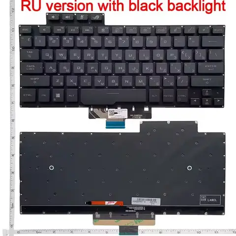 Новая клавиатура США для ASUS ROG Zephyrus G14 GA401 GA401U GA401M GA401Q GA401I GA401IV GA401QM английский ноутбук с подсветкой