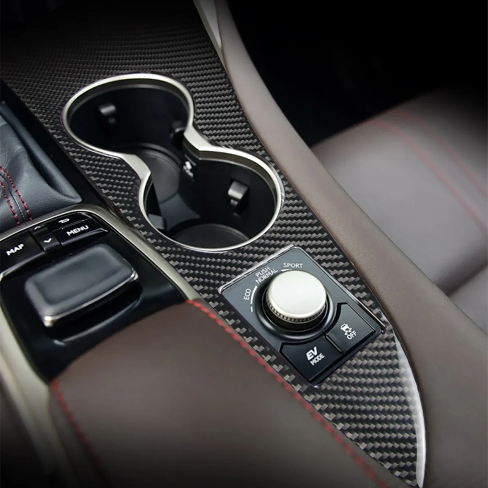 Новинка! Для Lexus RX350 450h 2016-2019 центральная консоль из углеродного волокна панель