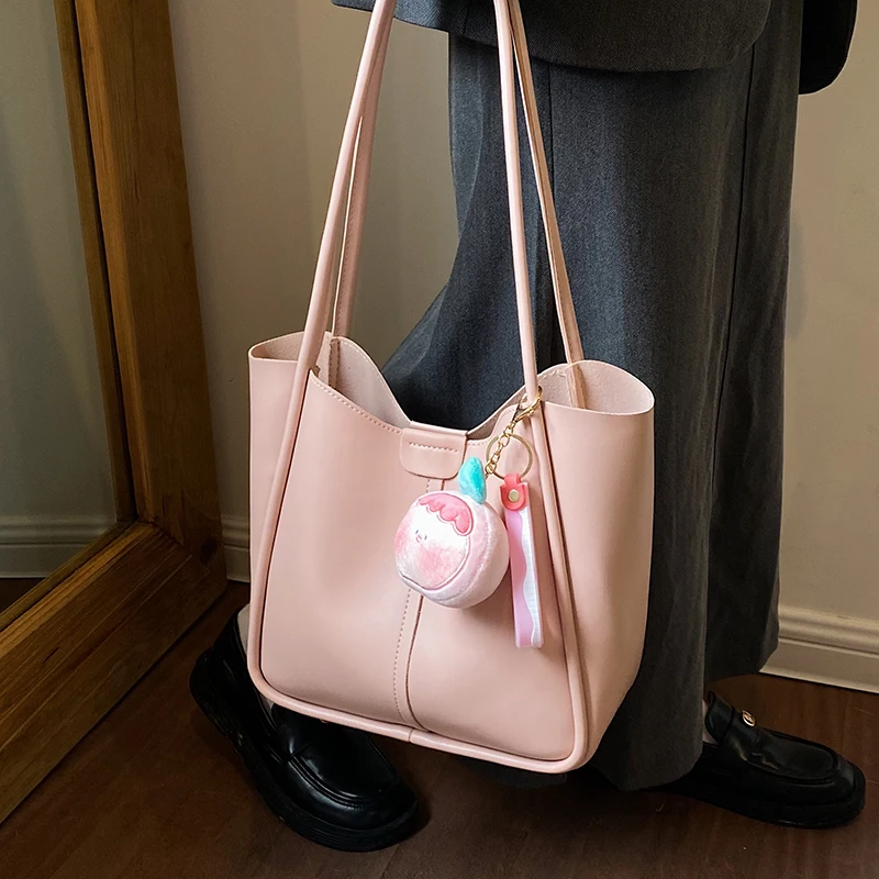 

Вместительная сумка, новинка 2023, женская сумка, модная рабочая сумка, сумка через плечо, Студенческая сумка-тоут для колледжа