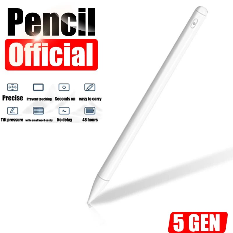 

Ручка-карандаш 2 1 для Ipad Pro 11 12,9 2020 2019, стилус для Ipad AIR 3 MINI 5 7 6 10,5 10,2 7,9, аксессуары для Ipad