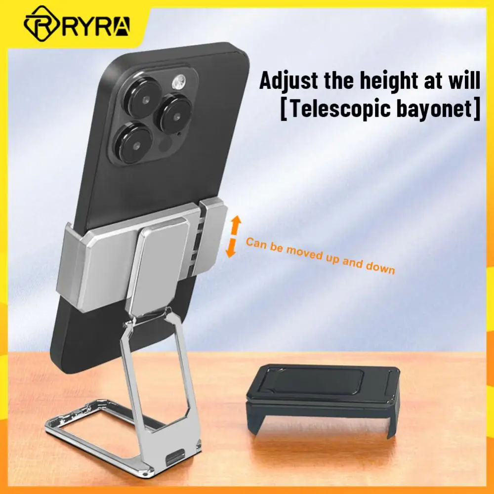 

RYRA 360 Degree Rotation Folding Bracket Back Clip Phone Holder Finger Ring Buckle Mobile Phone Stand Desktop Grip Holder