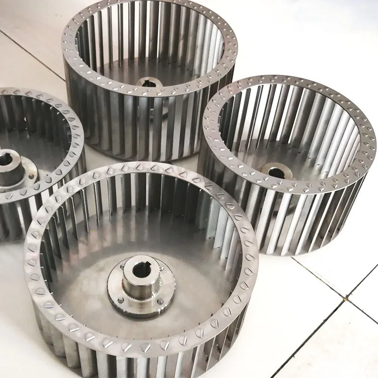 

Centrifugal fan impeller CF custom high temperature resistant oven insert fan impeller multi wing fan blade blower impeller