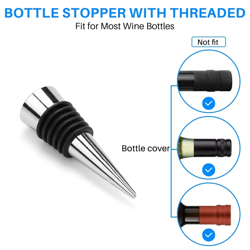 Пробка для вина 10 шт. многоразовые пробки бутылок с герметичной пробкой пробка