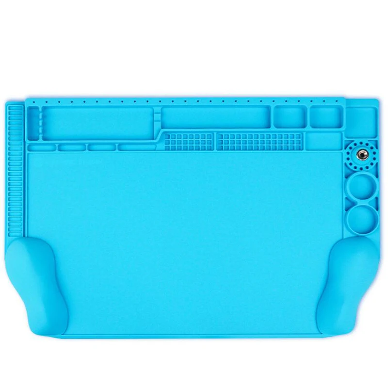 

Теплоизоляционная силиконовая паяльная термостойкая паяльная станция ремонтный изоляционный коврик Woking Mat