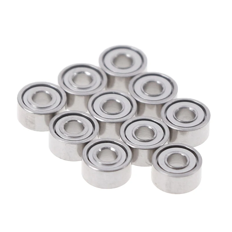

10pcs 681XZZ 1.5x4x2mm Open Miniature Bearings Ball Mini Hand Bearing Spinner