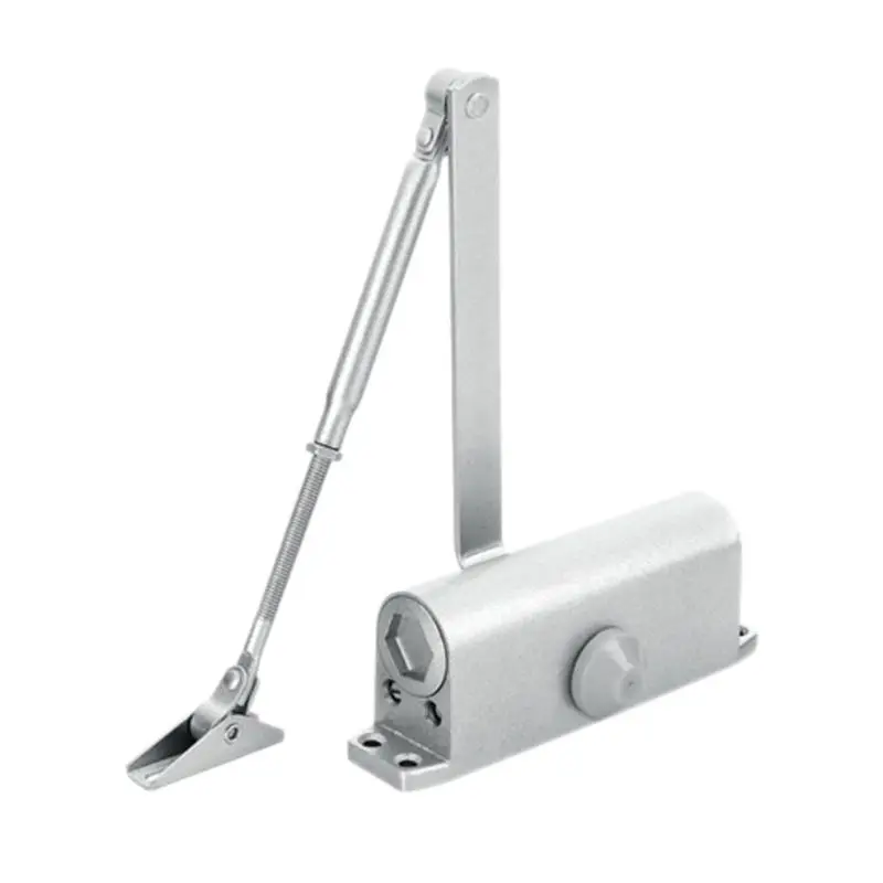

Round Type Adjustable Automatic Spring Hydraulic Door Closer Closing Latching Security System for Left Right Hand Doors