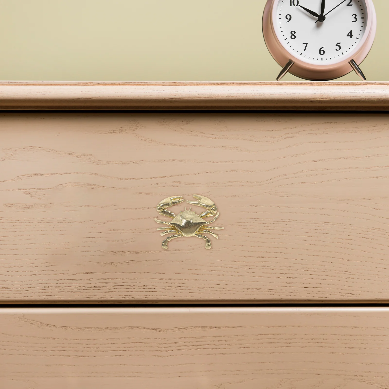 Ручка двери шкафа кухонные ручки латунный ящик в виде краба винтажные морские с