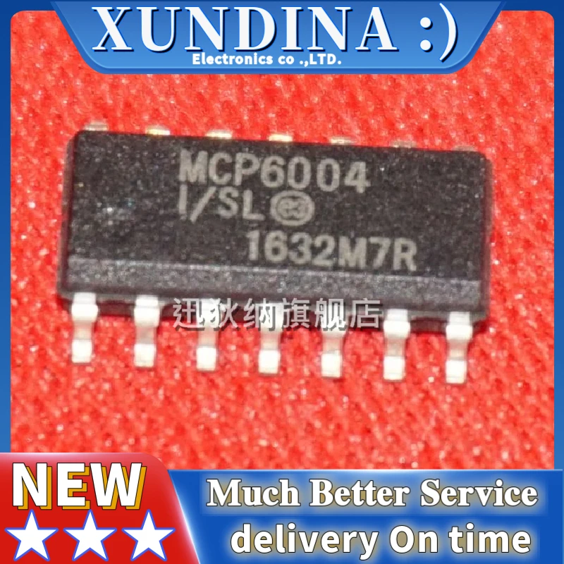 

10 шт./лот MCP6004-I/ST 6004IST TSSOP14 новая и оригинальная интегральная схема
