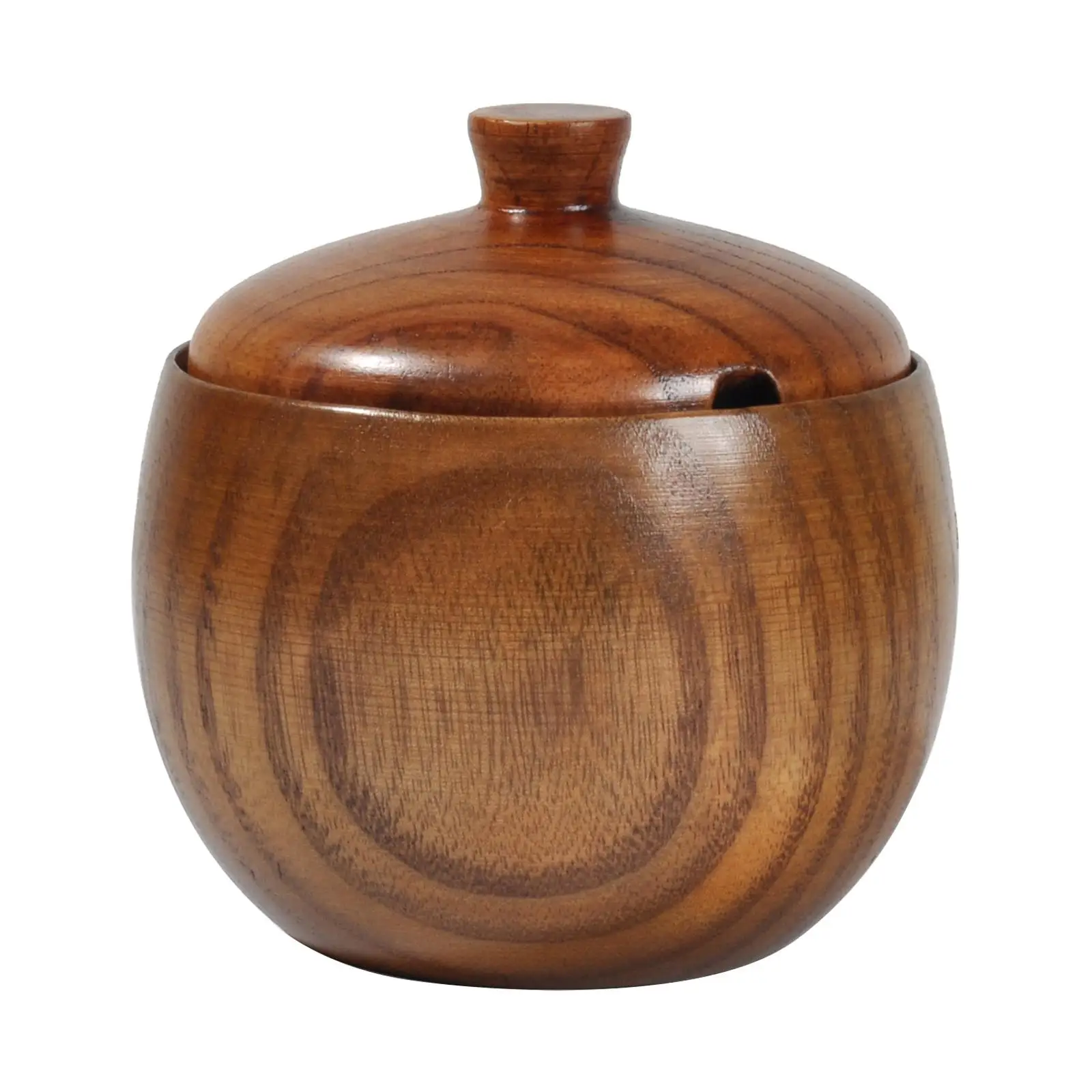 Креативный шейкер для соли с крышкой домашняя деревянная банка хранения приправ