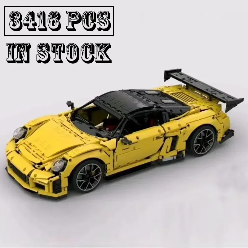 Новые технологии MOC- 148228 9ff GT9-R масштаб 1:8 строительный блок гиперкар супер
