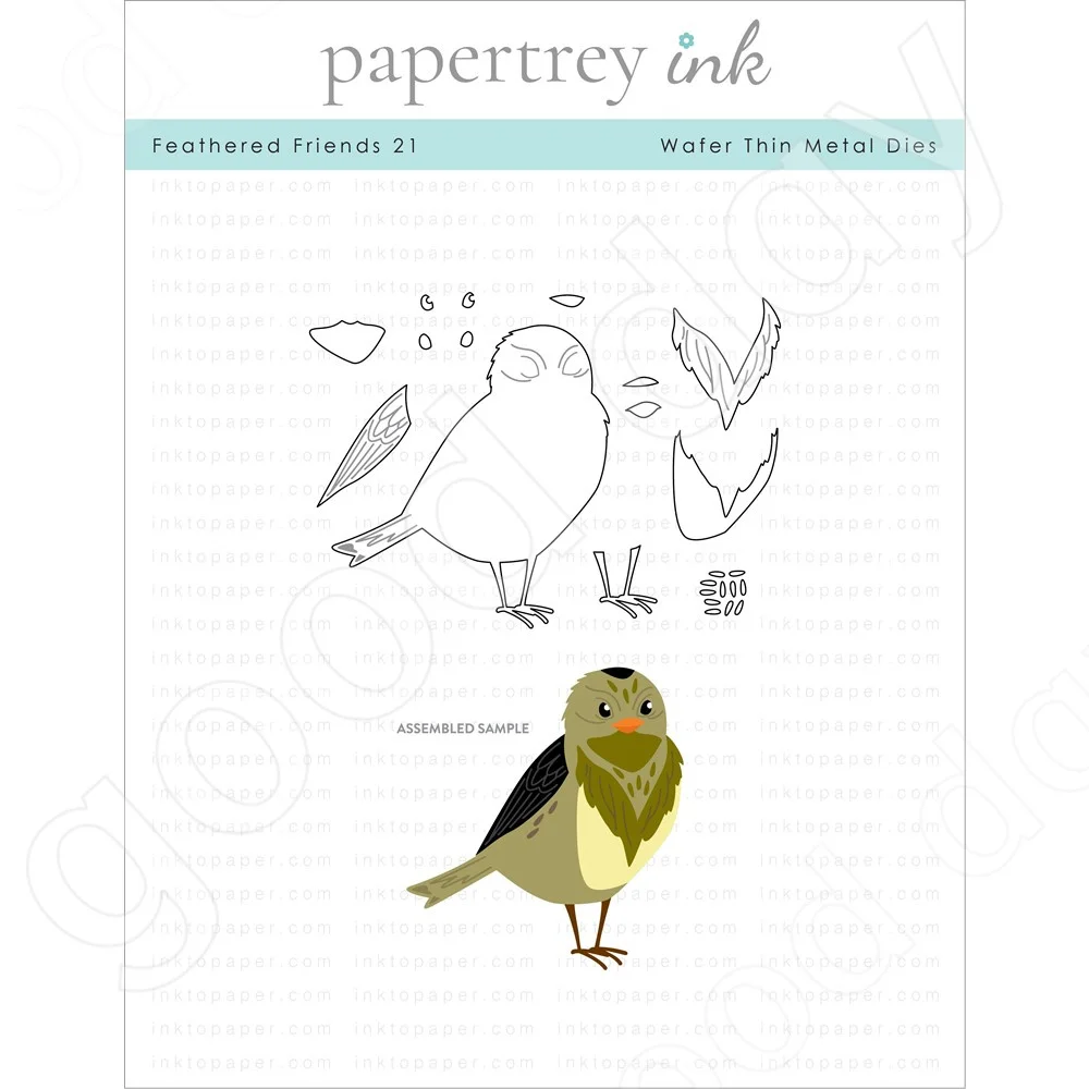 

Arrival 2022 Newest Feathered Friends Dies Diy Scrapbooking Cut Die Paper Craft Coloring Decor Knife Mould