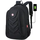 Многофункциональный рюкзак из ЭВА для мужчин и женщин, дорожная сумка для ноутбука 15 дюймов с USB-разъемом, школьный ранец
