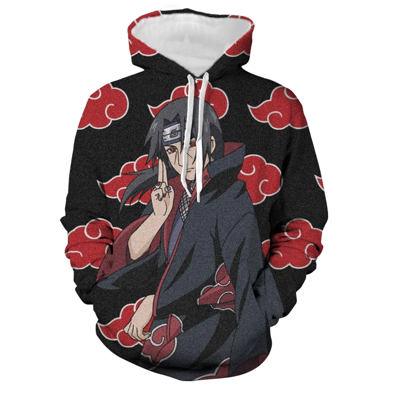 

2022 толстовка мужская толстовка с капюшоном Sasuke Косплей Толстовка Весенняя Толстовка Какаси 3D мультфильм Повседневная Толстовка в стиле Ха...