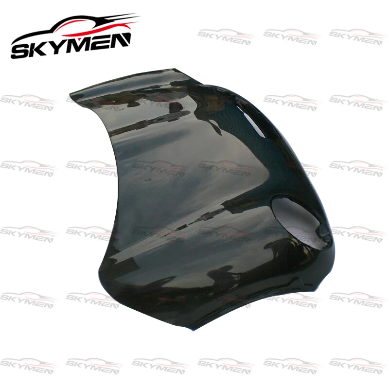Для Mini Cooper S R50 R53 2002-2005 стильный капот из углеродного волокна стеклянный корпус
