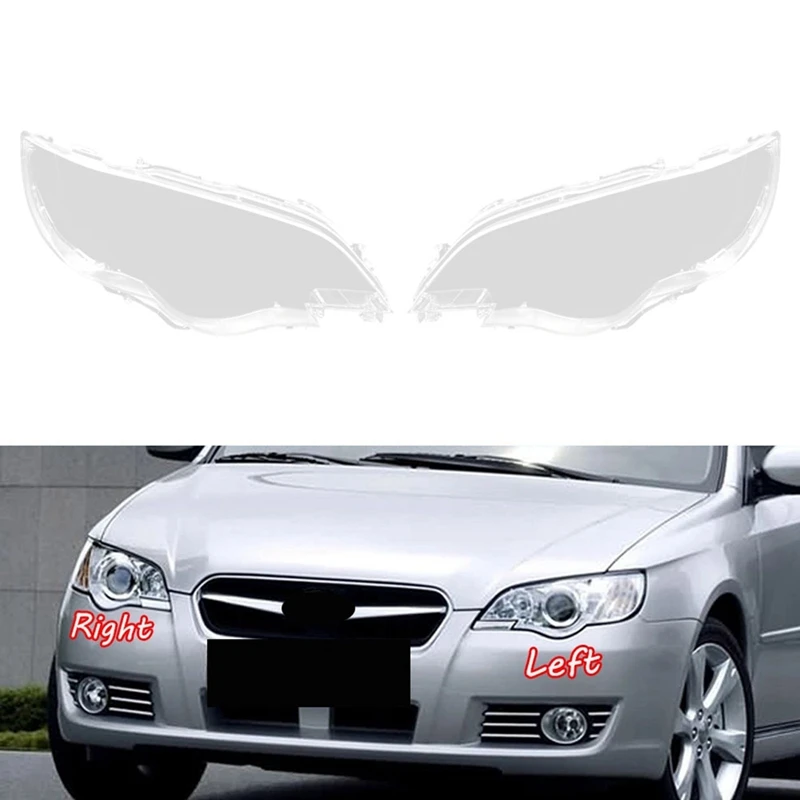 

Чехол для правой фары автомобиля, светозащитный козырек, прозрачная крышка для объектива, чехол для фары для Subaru Legacy 2006-2009