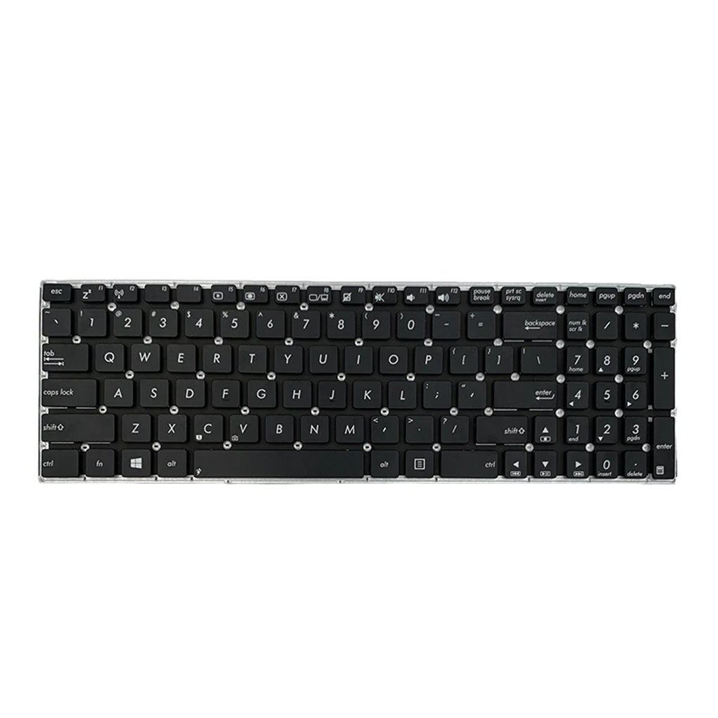 

Laptop Keyboard Spare Parts Professional Computers Keyboards Input Accessories PC US Layout Keypad Replacement for X551