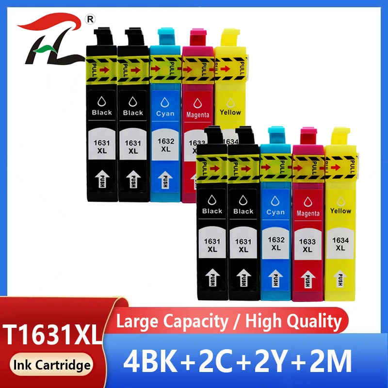 

10PK для Epson 16XL, T1631, T1632, T1633, T1634