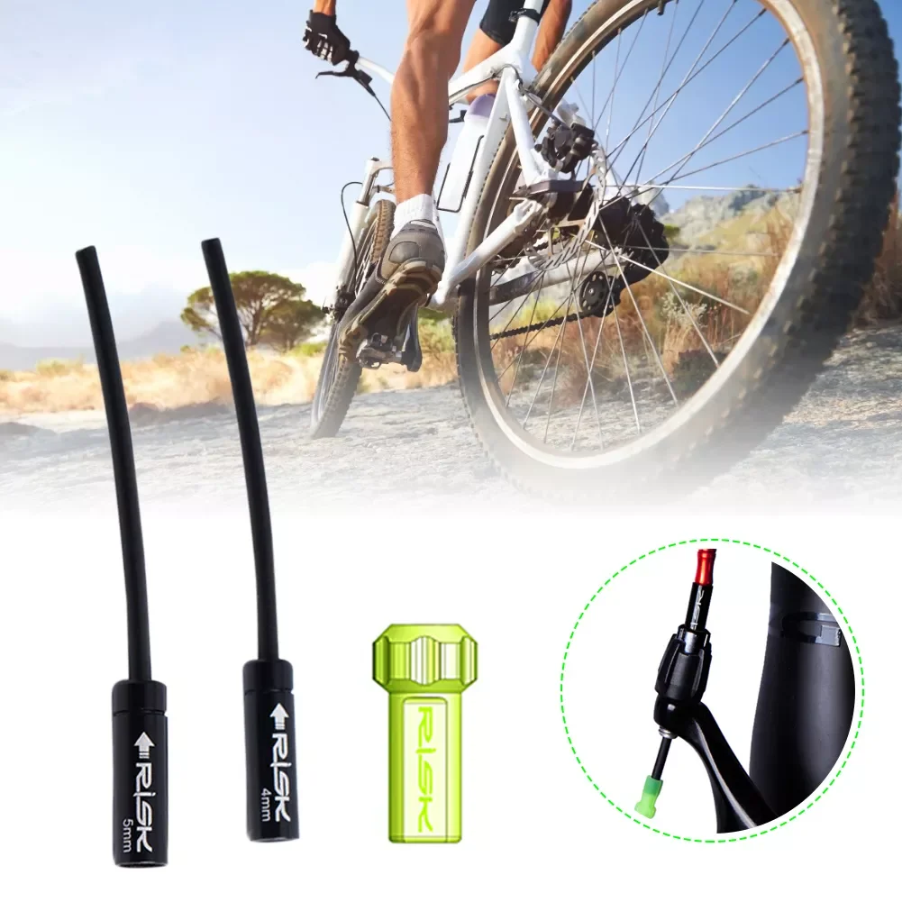 

Brake Shifting Cable Cover End Tips Bike Brake Cable Oiling Nosed End Cap Inner Pipe Housing Caps High practicality