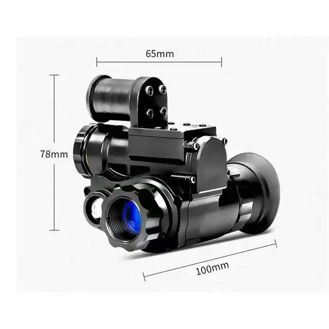 

NVG10 Head-mounted Night Vision Monocular with 1920x1080p WIFI IP66 Night Range 200m/656ft for Hunting Observation