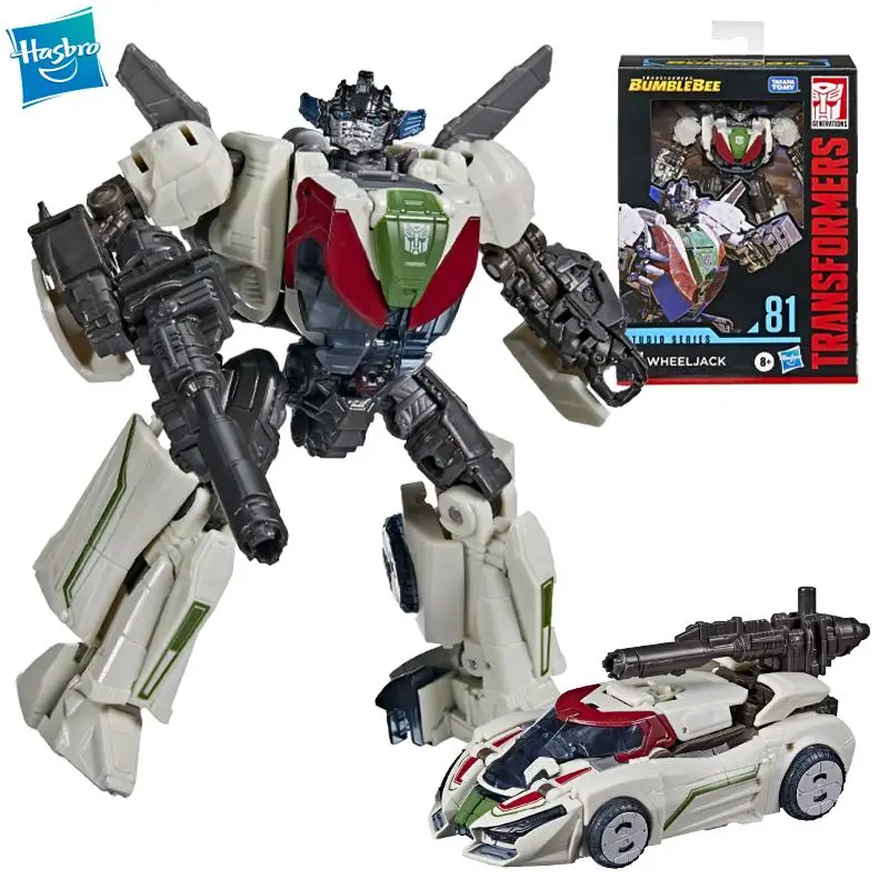 

Hasbro Transformers Toys Studio Series 81 Deluxe Class Wheeljack Bumblebee Action Figure Model 4.5-Inch Robot Toys Gift for Kids