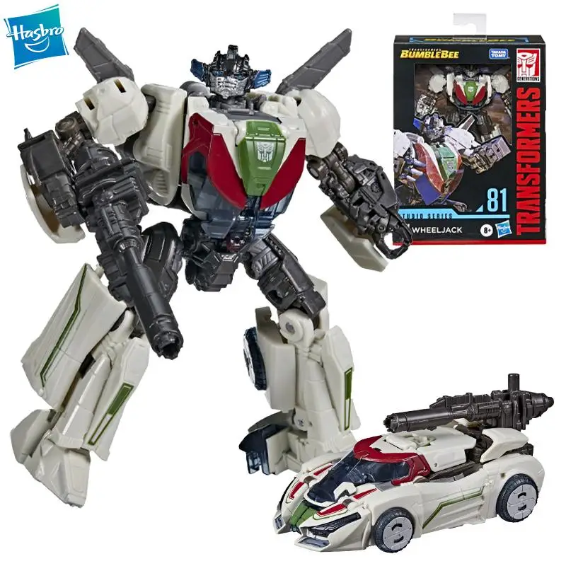 

Трансформеры Hasbro, игрушки, студия, серия 81, класса люкс, экшн-фигурка Wheeljack Bumblebee, модель, 4,5 дюйма, робот, игрушки, подарок для детей