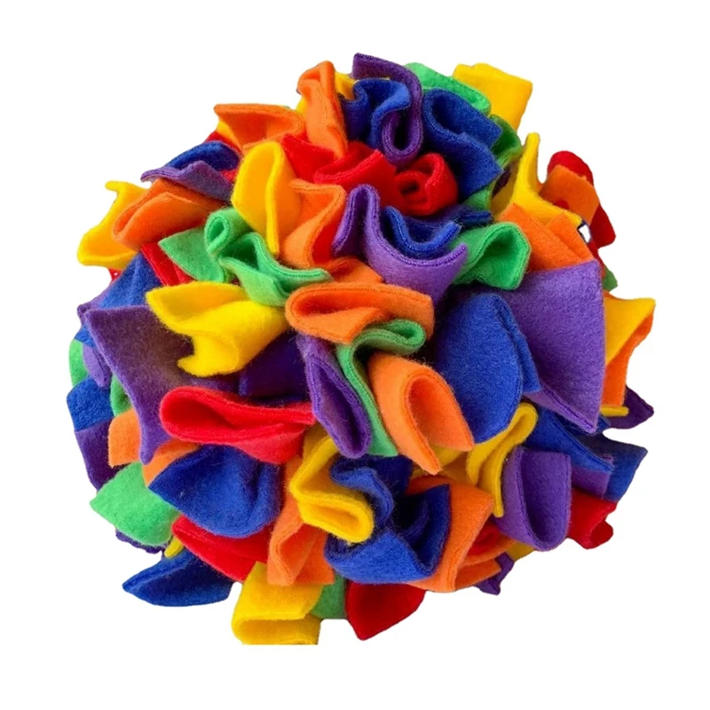 

Dog Sniffing Ball Puzzle Toys Slow Dispensing Feeder Foldable Dog Nose Sniff Toy Pet Training Games Intelligence Toy