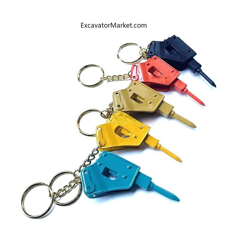 Для Kobelco Hitachi Carter Komatsu Volvo выключатель брелок для ключей из сплава изысканный кулон
