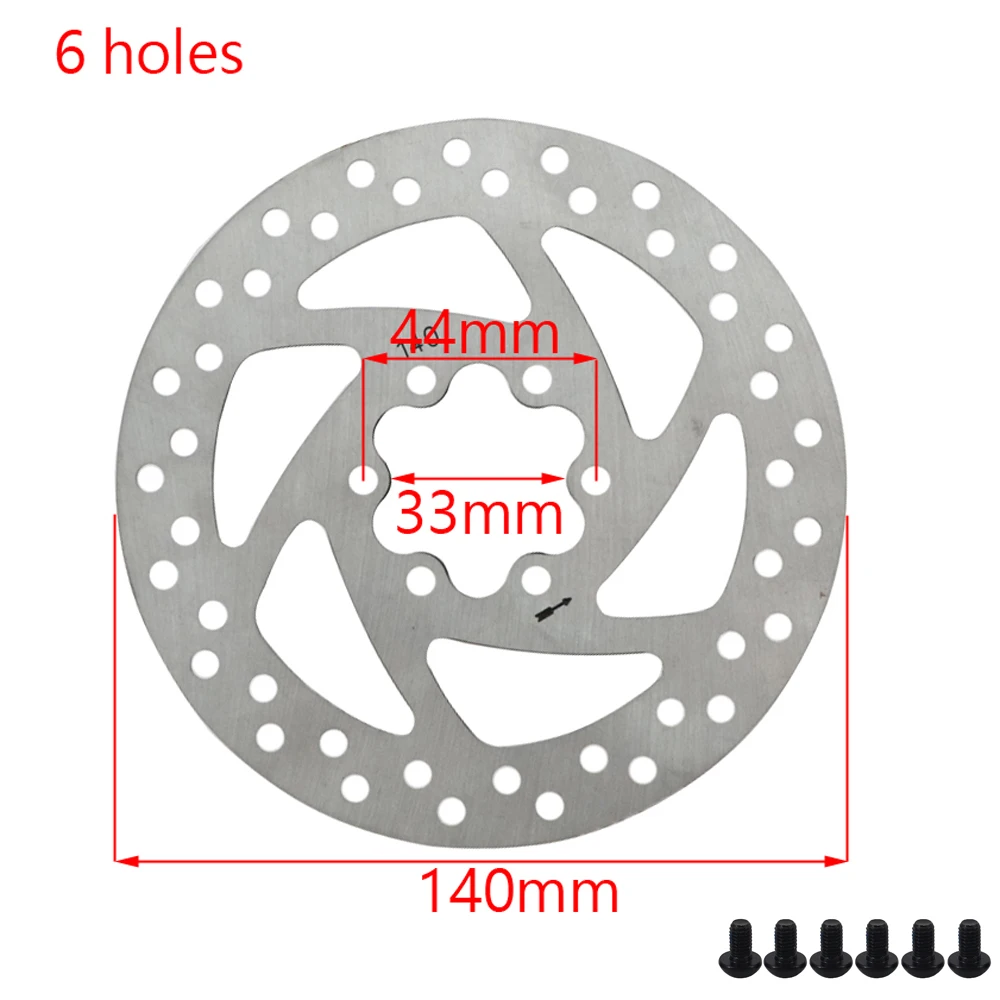 Лидер продаж дисковый тормоз с 3 отверстиями и 6 ротор 140 мм для электрического